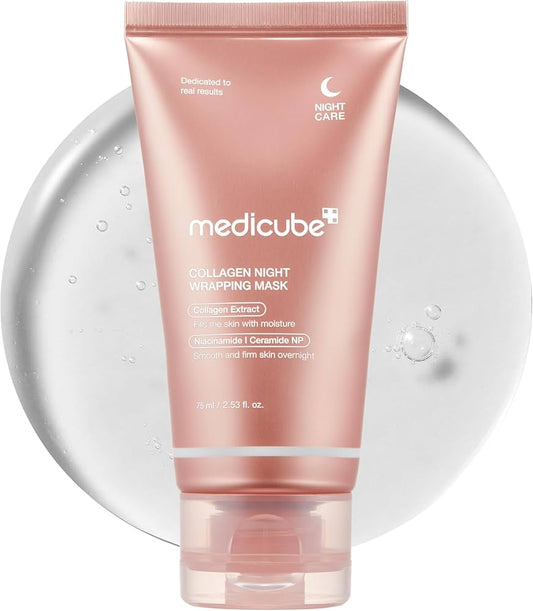 Medicube collagen night wrapping mask korea skincare egypt