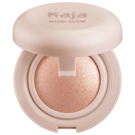 Kaja Mochi Glow highlighter compact open beige shade