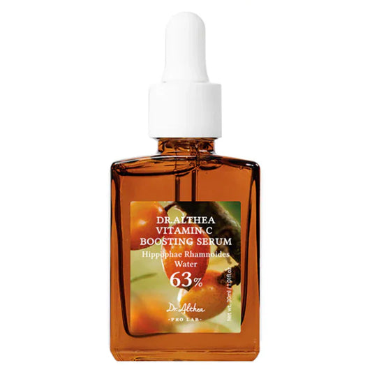 r Althea Vitamin C Boosting Serum amber bottle 63% sea buckthorn