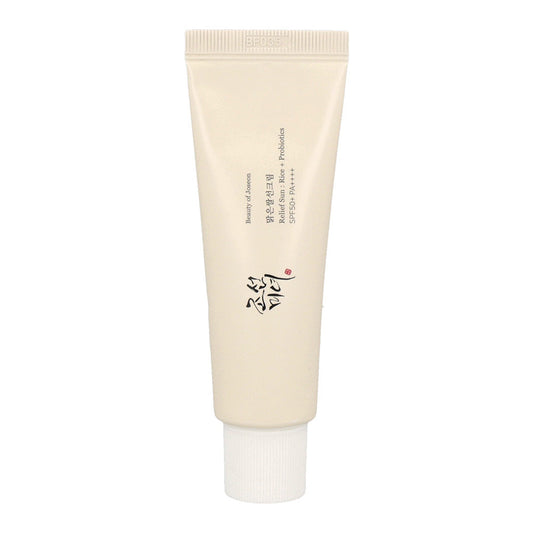 Beauty of Joseon Relief Sun SPF50 rice and probiotics sunscreen tube