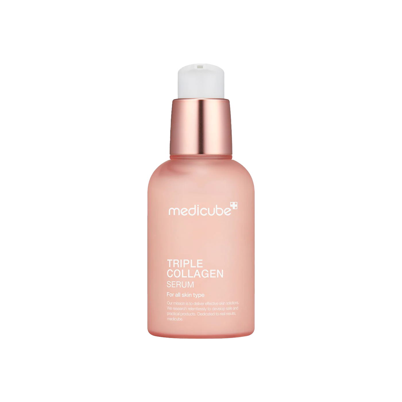 Medicube Triple Collagen Serum bottle pink packaging