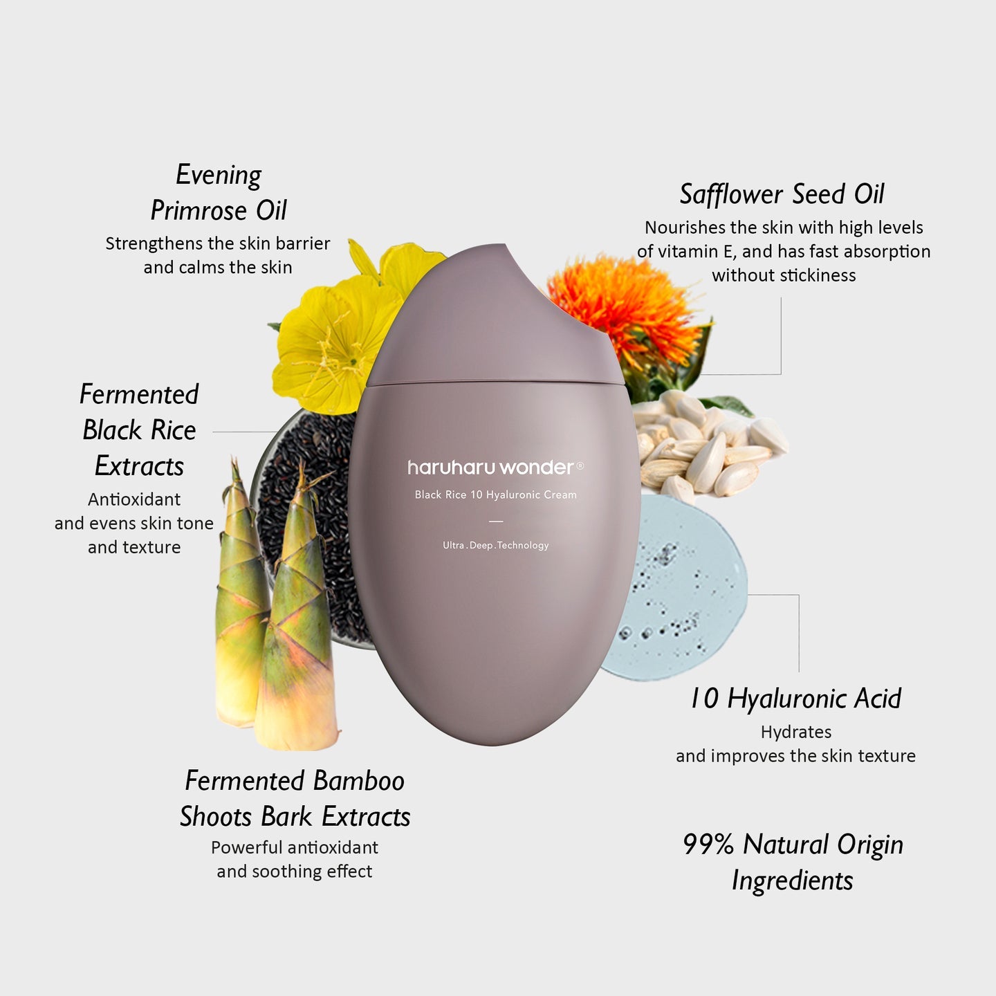 Haruharu Wonder Black Rice Hyaluronic Cream